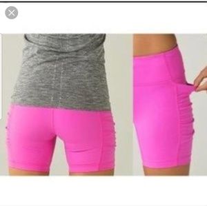 Lululemon Speed Track Shorts Pink paradise Size 4
